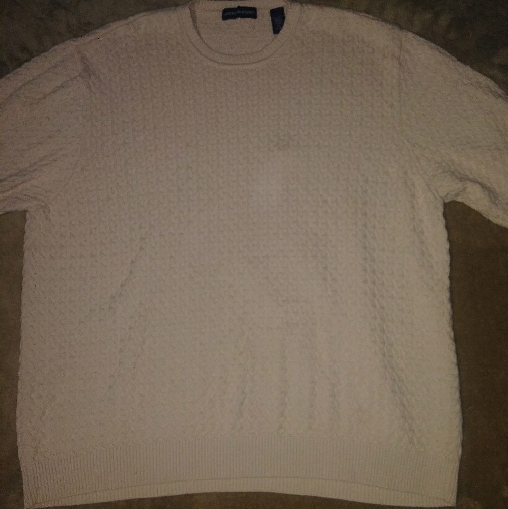 Vintage 90s John Ashford Men's Sweater XL soft!
